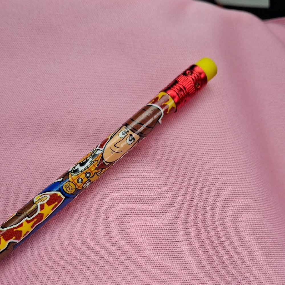 Toy Story Woody Theme Pencil with Yellow Eraser